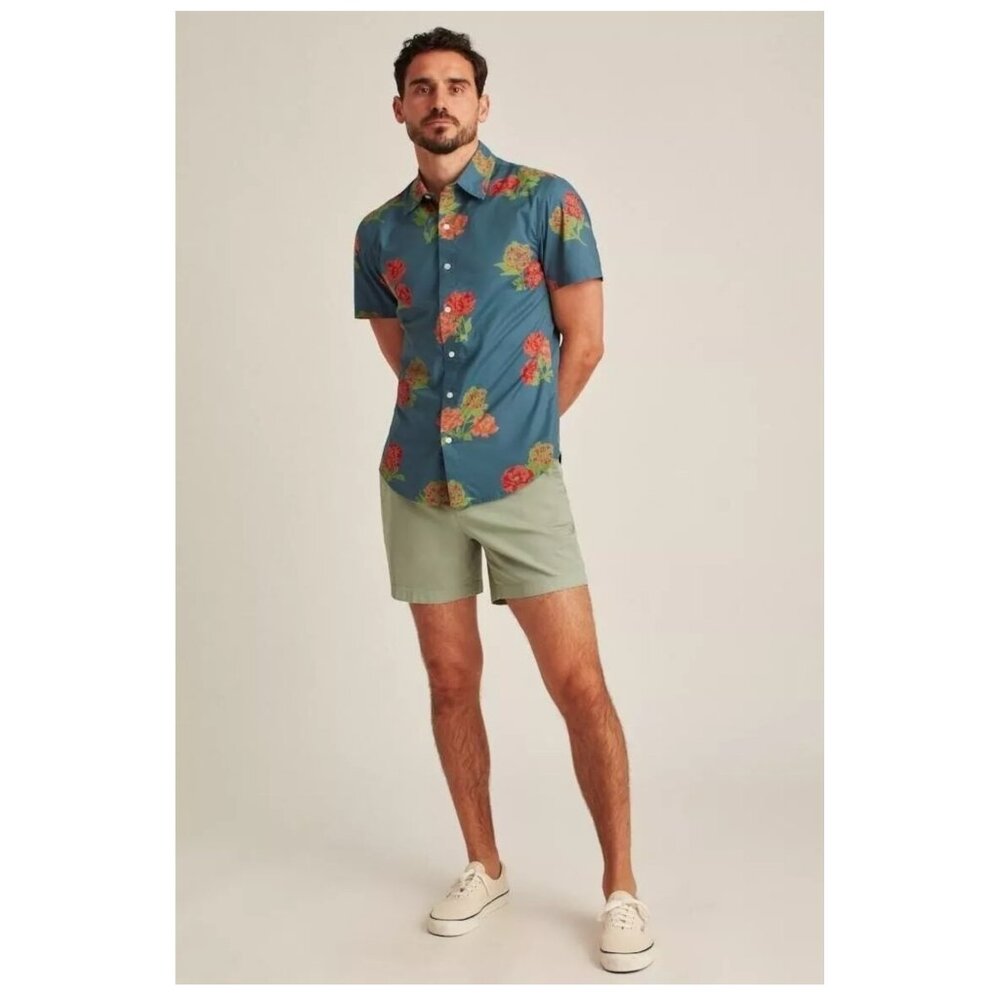 Bonobos Riviera Short Sleeve Button Up Shirt NWT - Size XXL‎